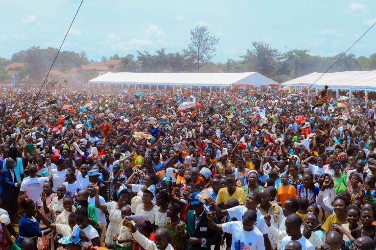Tens of thousands attend the Youths Mega Crusade